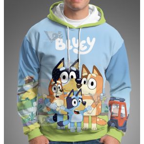 Bluey Tv Series 2018 Hoodie