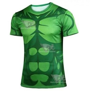 Bruce Banner Short Sleeve Compression Shirt For Men