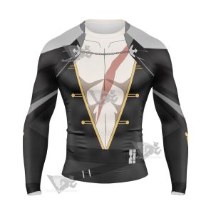 Castlevania Season 4 Alucard Long Sleeve Compression Shirt