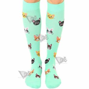 Cat Unisex Compression Knee High Sock