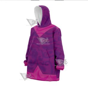 Chowder Purple Coat Snug Oversized Blanket Hoodie