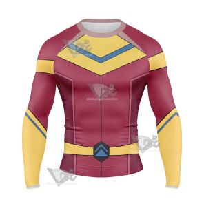 Cleopatra In Space Cleopatra Red Cosplay Long Sleeve Compression Shirt