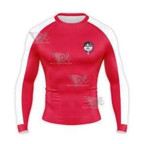 Coco Miguel Rivera Face Long Sleeve Compression Shirt