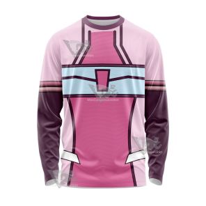 Code Lyoko Aelita Stones Pink Cosplay Long Sleeve Shirt