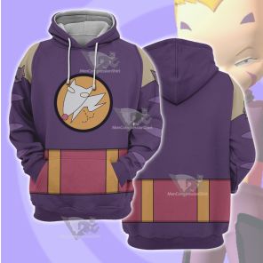 Code Lyoko Odd Purple Cosplay Hoodie