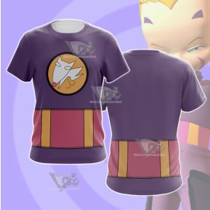 Code Lyoko Odd Purple Cosplay T-Shirt