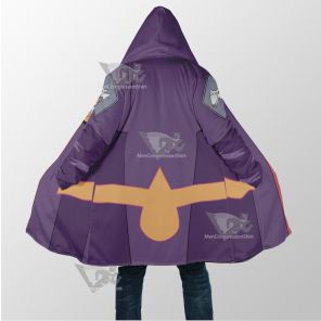 Code Lyoko Odd S4 Purple Cosplay Dream Cloak