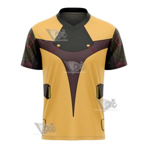 Code Lyoko Ulrichs Yellwo Cosplay Football Jersey