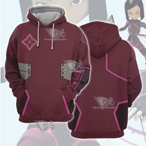 Code Lyoko Yumi Pink Cosplay Hoodie