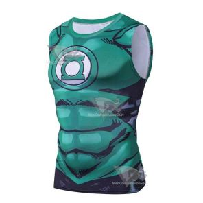 Comic Style Hal Jordan Compression Tank Top