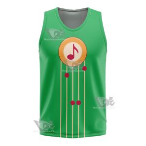 Cucumber Quest Noisemaste Green Cosplay Basketball Jersey