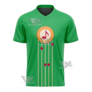 Cucumber Quest Noisemaste Green Cosplay Football Jersey