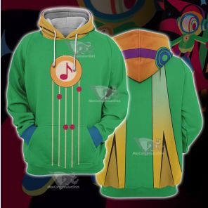 Cucumber Quest Noisemaste Green Cosplay Hoodie