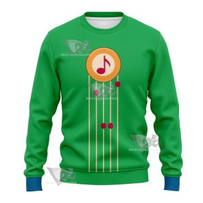 Cucumber Quest Noisemaste Green Cosplay Sweatshirt