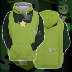 Cucumber Quest Peridot Green Cosplay Hoodie