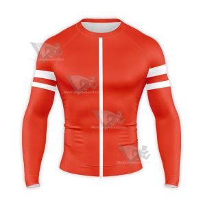 Curses 2023 Pandora Vanderhouven Red Long Sleeve Compression Shirt