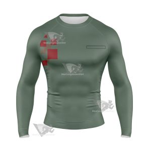 Danganronpa 2 Komaeda Nagito Long Sleeve Compression Shirt