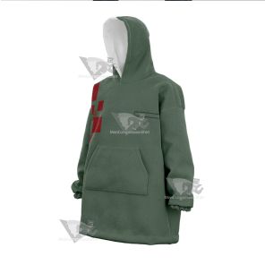 Danganronpa 2 Komaeda Nagito Snug Oversized Blanket Hoodie