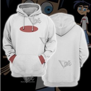 Danny Phantom White Cosplay Hoodie