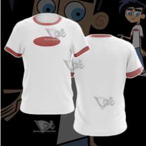 Danny Phantom White Cosplay T-Shirt