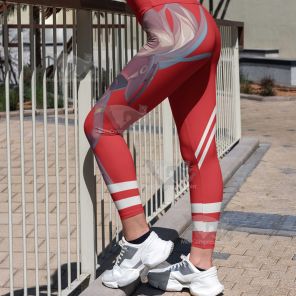 Darling In The Franxx Zero Two Code 002 Red Women Compression Legging