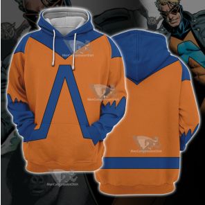 Dc Animal Man Orange Cosplay Hoodie