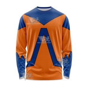 Dc Animal Man Orange Cosplay Long Sleeve Shirt