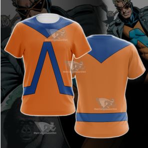 Dc Animal Man Orange Cosplay T-Shirt