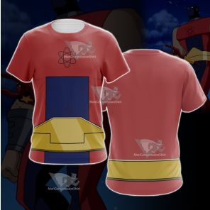 Dc Atom Smasher Red Cosplay T-Shirt