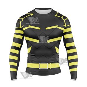 Dc Cassandra Cain Black Cosplay Long Sleeve Compression Shirt