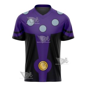 Dc Cosmic Boy Purple Cosplay Football Jersey