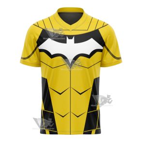 Dc Duke Thomas Yellwo Cosplay Football Jersey