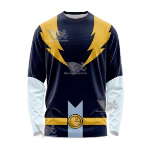 Dc Lightning Lad Yellow Cosplay Long Sleeve Shirt