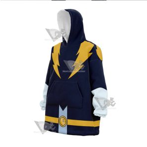 Dc Lightning Lad Yellow Cosplay Snug Oversized Blanket Hoodie