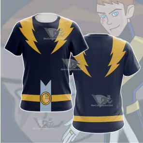 Dc Lightning Lad Yellow Cosplay T-Shirt