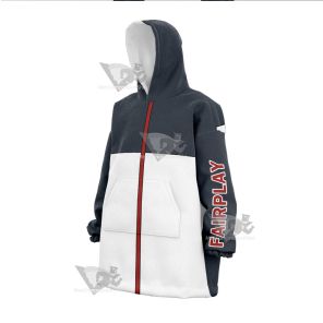 Dc Mr Terrific Grey Cosplay Snug Oversized Blanket Hoodie