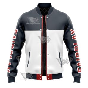 Dc Mr Terrific Grey Cosplay Varsity Jacket