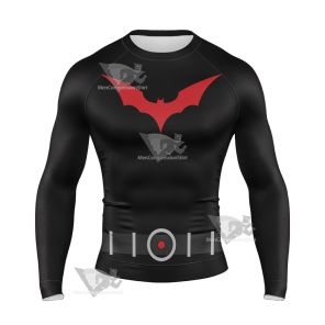 Dc Terry Mcginnis Red Cosplay Long Sleeve Compression Shirt