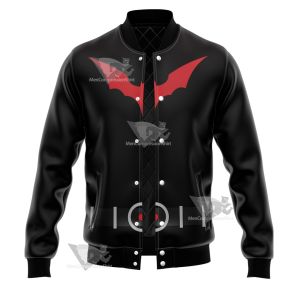 Dc Terry Mcginnis Red Cosplay Varsity Jacket