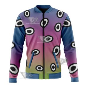 Dc The Changing Man Black Circle Cosplay Bomber Jacket