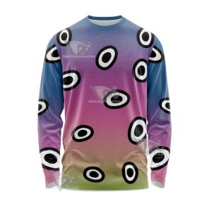 Dc The Changing Man Black Circle Cosplay Long Sleeve Shirt