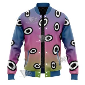 Dc The Changing Man Black Circle Cosplay Varsity Jacket