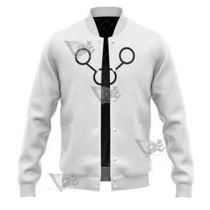 Dc The Changing Man White Cosplay Varsity Jacket