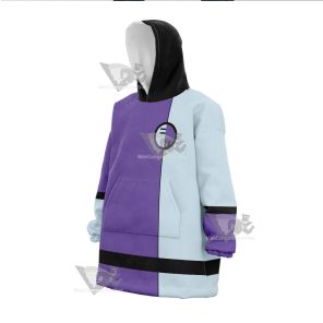 Dc The Elongated Man Purple Cosplay Snug Oversized Blanket Hoodie