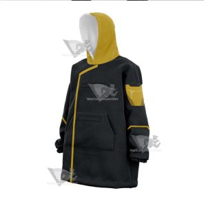 Dc The Ray Grey Cosplay Snug Oversized Blanket Hoodie