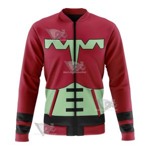 Dc Ultra Boy Red Cosplay Bomber Jacket