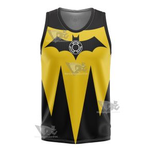 Dc Yellow Lantern Batman Cosplay Basketball Jersey