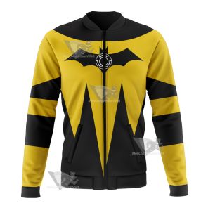 Dc Yellow Lantern Batman Cosplay Bomber Jacket