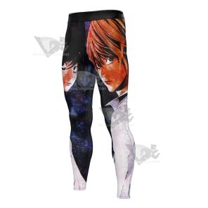 Death Note Black Mens Compression Legging