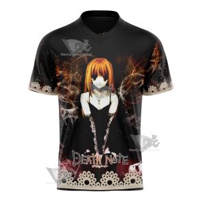 Death Note Misa Amane Black Football Jersey